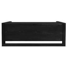 Malik Mindi Wood Storage Ottoman